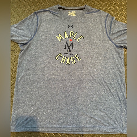 2- Under Armour “Maple Chase Golf Club” Tee’s - Picture 3 of 6